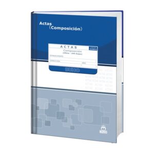 Cód: 2082 Libro de Acta para la Administración Escolar 200 Hjs