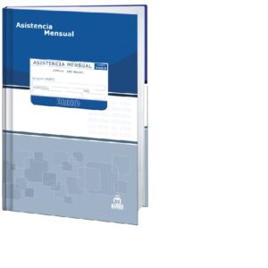 Cód: 2065 Libro de Asistencia para Asistentes de la Educacion 100 hjs