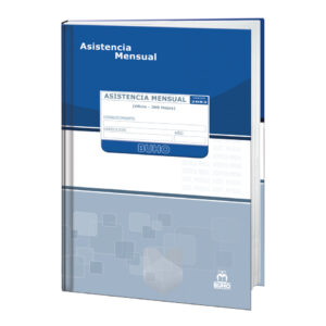 Cód: 2083 Libro de Asistencia para Asistentes de la Educación 200 Hjs