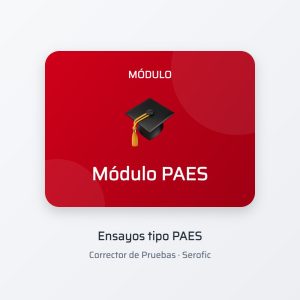 Módulo PAES – Corrector de Pruebas
