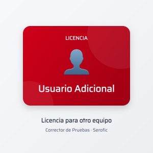 Usuario Adicional – Corrector de Pruebas